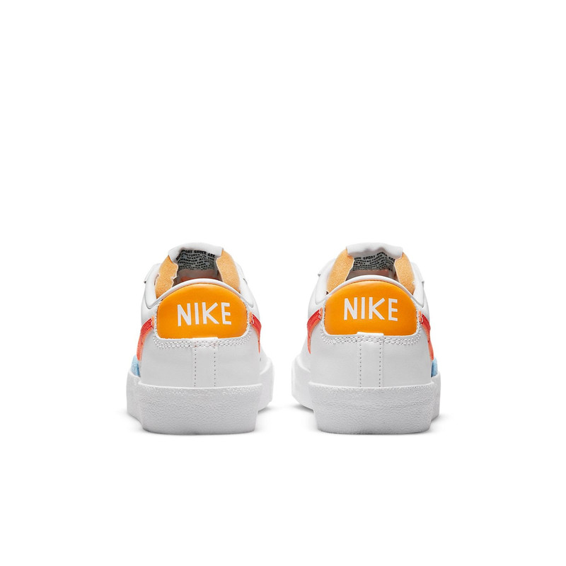 Nike (WMNS) Nike Blazer Low '77 'White Orange' DC4769-105 outlook