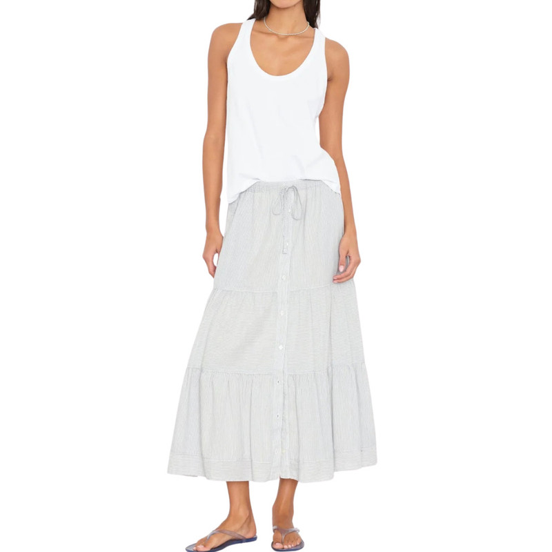 XÍRENA Stripe Mckenna Skirt outlook