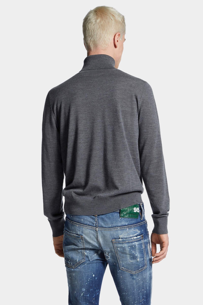 D2 WOOL TURTLENECK - 4