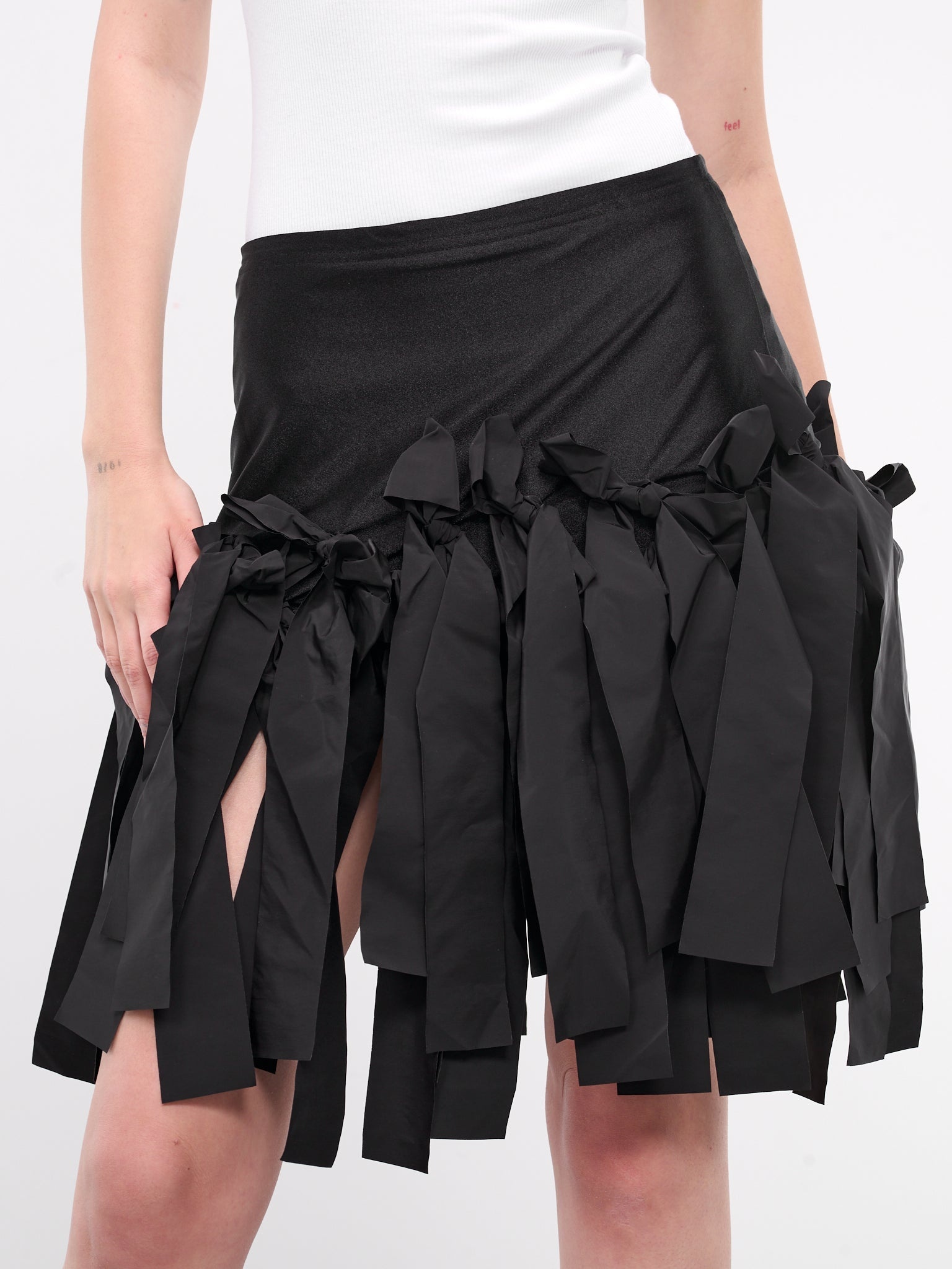 Bow Body-Con Skirt - 4