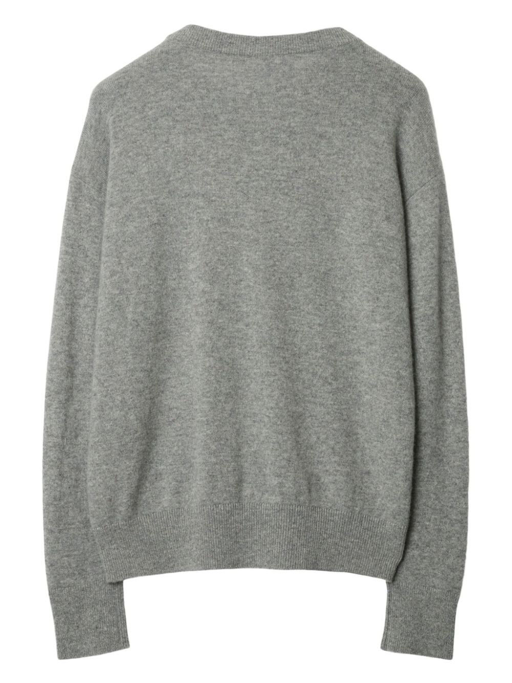 Equestrian Knight-embroidered crew-neck jumper - 6