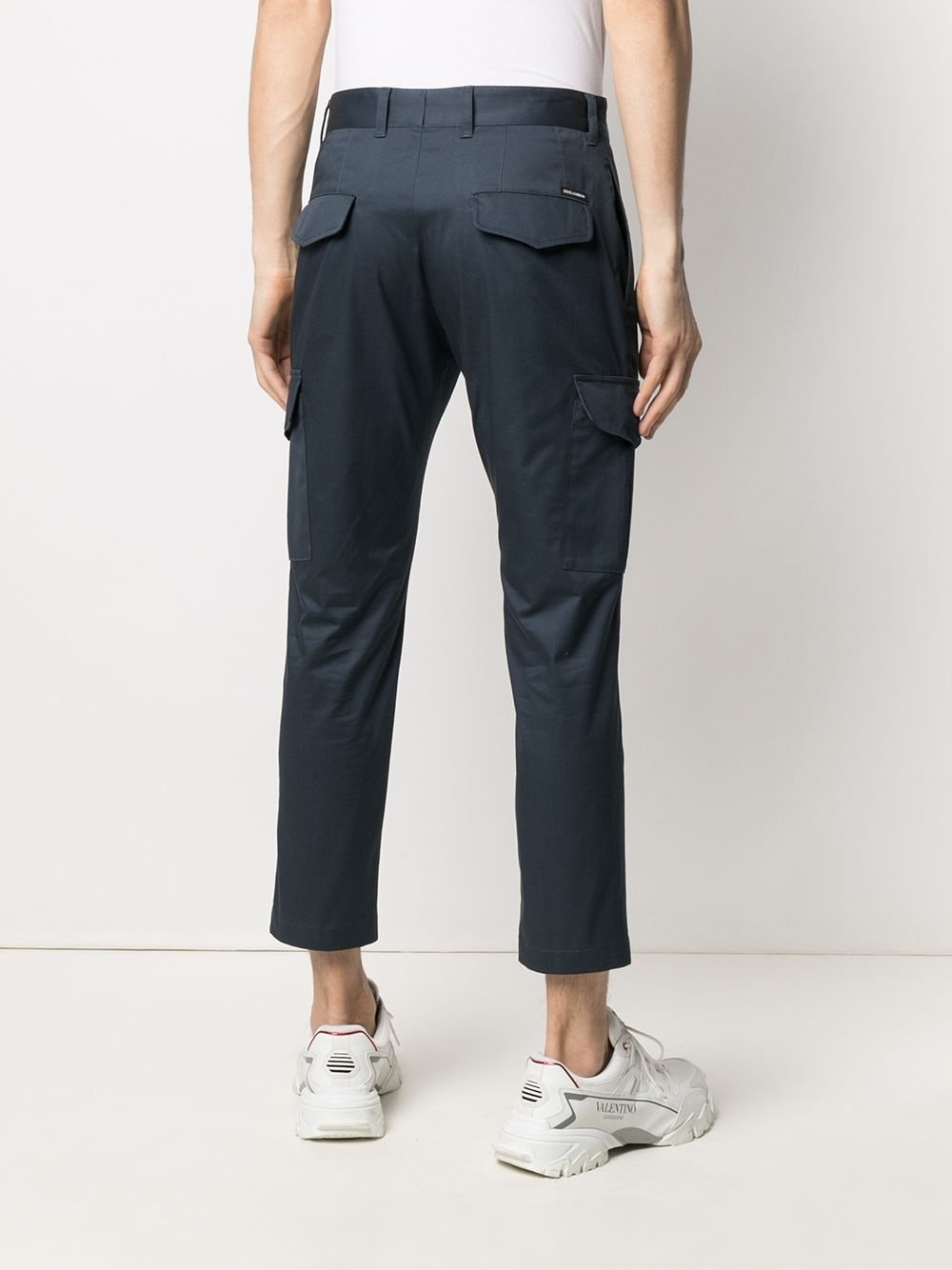 cropped cargo trousers - 4