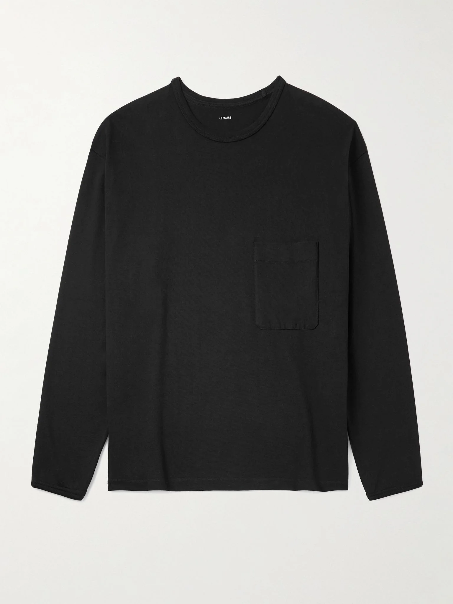 Cotton-Jersey T-Shirt Black - 1