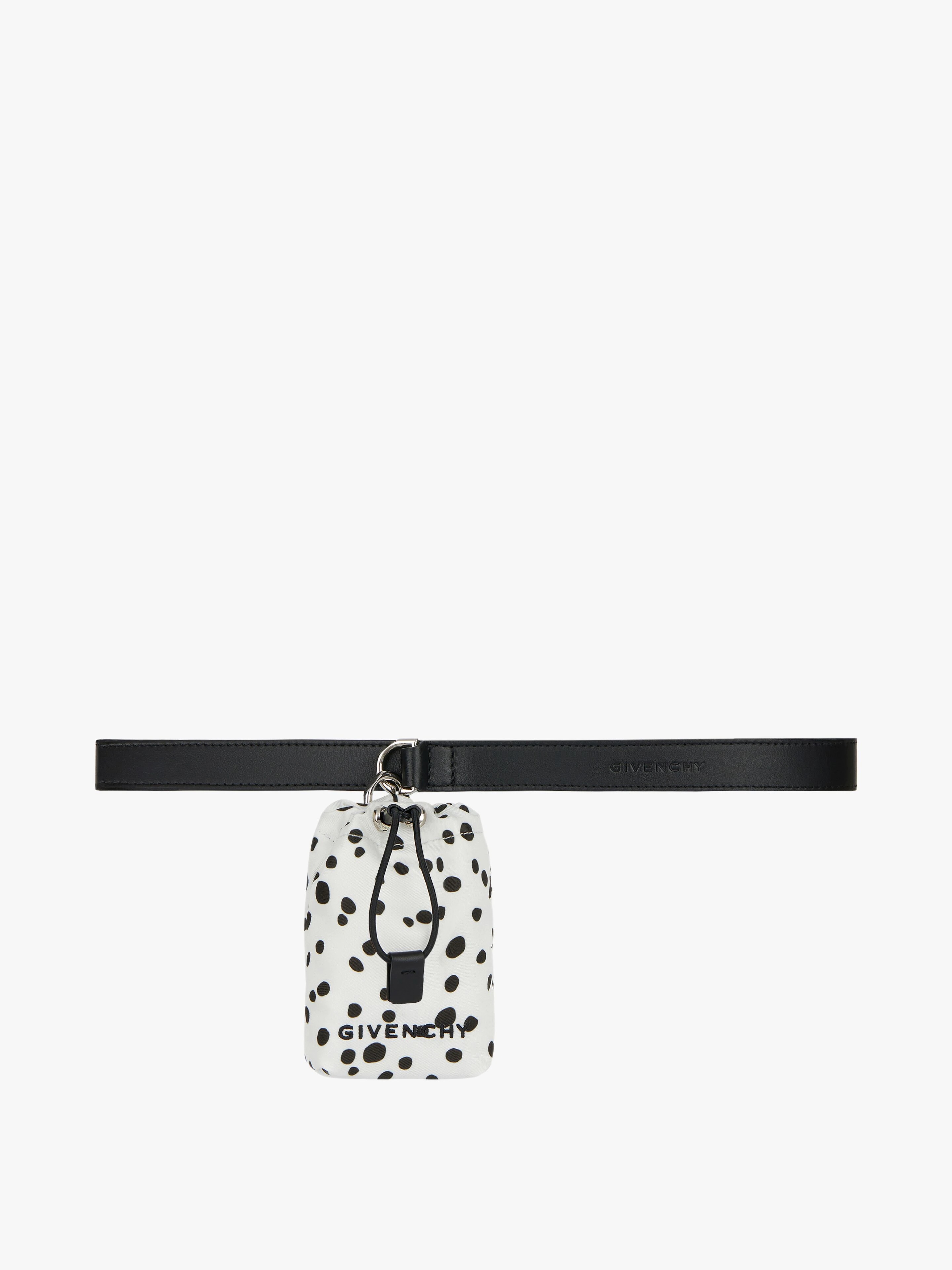 DOG LEASH IN TWO TONE LEATHER - 2