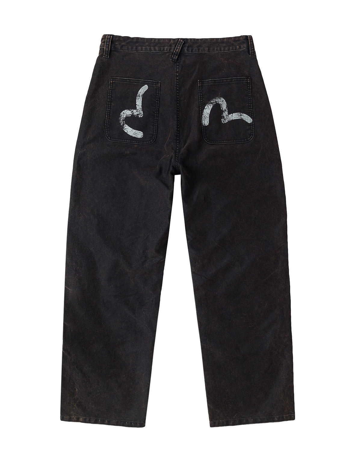 Seagull Print and Multi-Pocket Regular Fit Cargo Pants - 11
