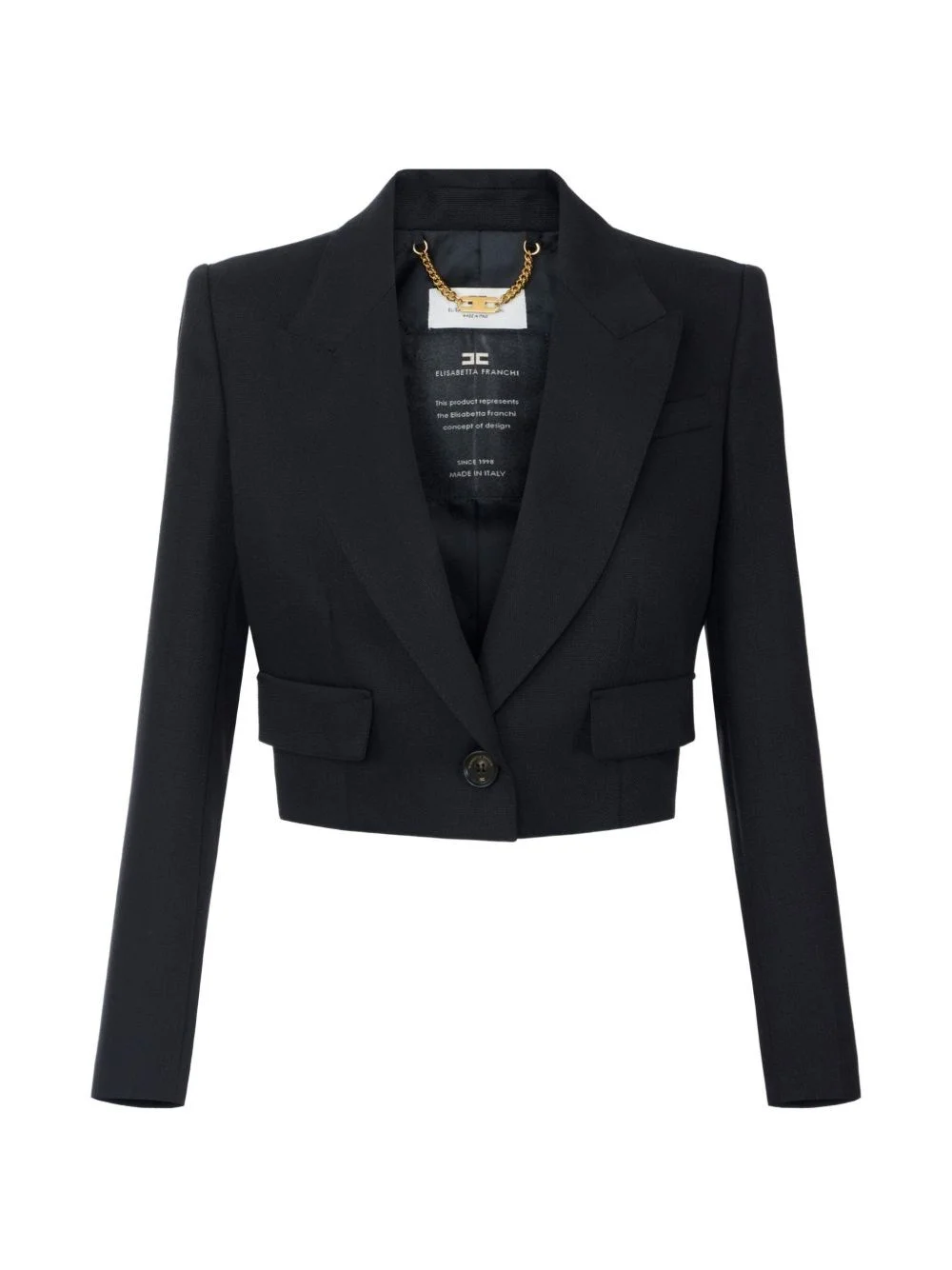 Wool single-breasted jacket by Elisabetta Franchi - 1