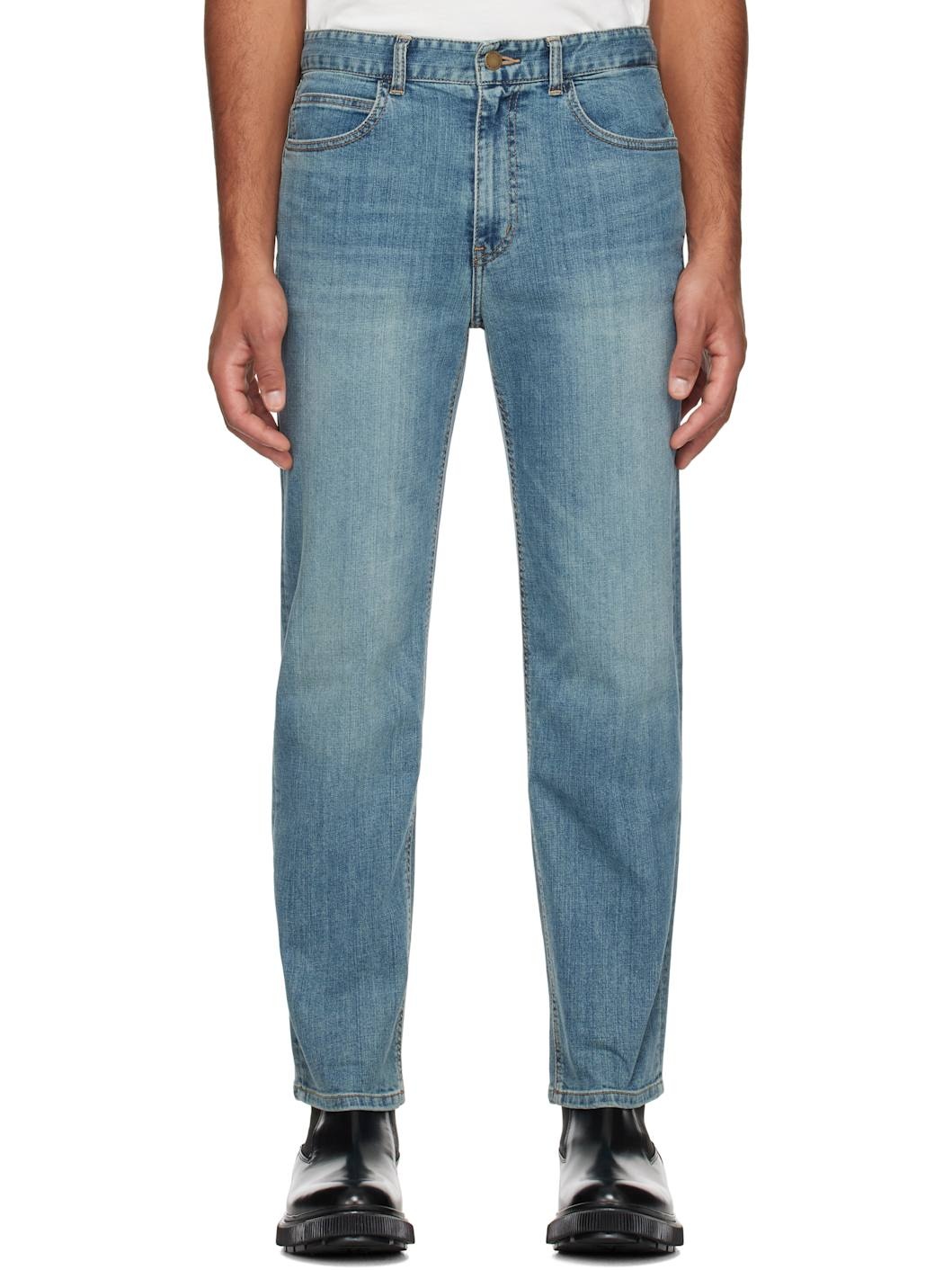 Blue Slim Jeans - 1