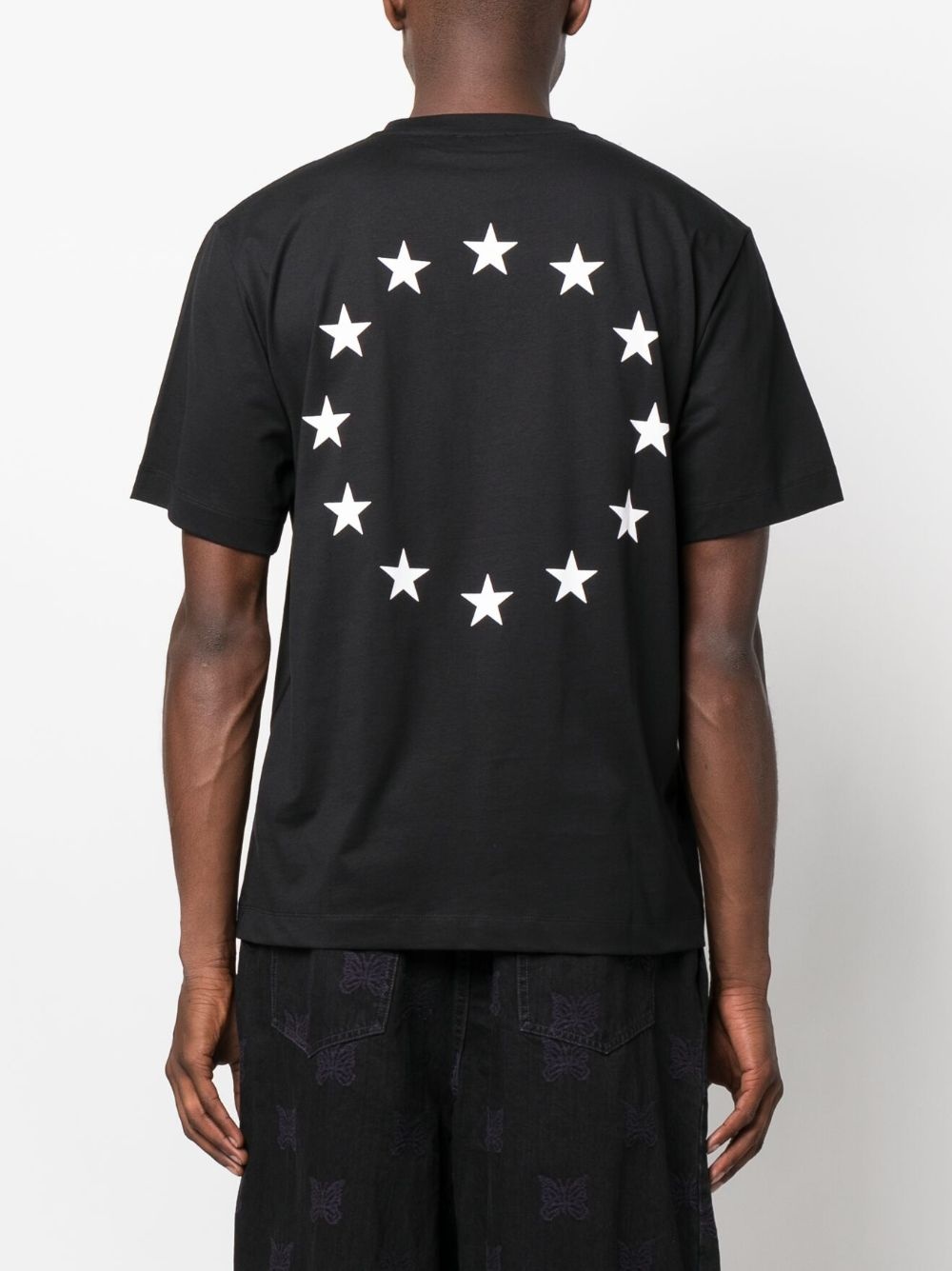 star-print cotton T-shirt - 4