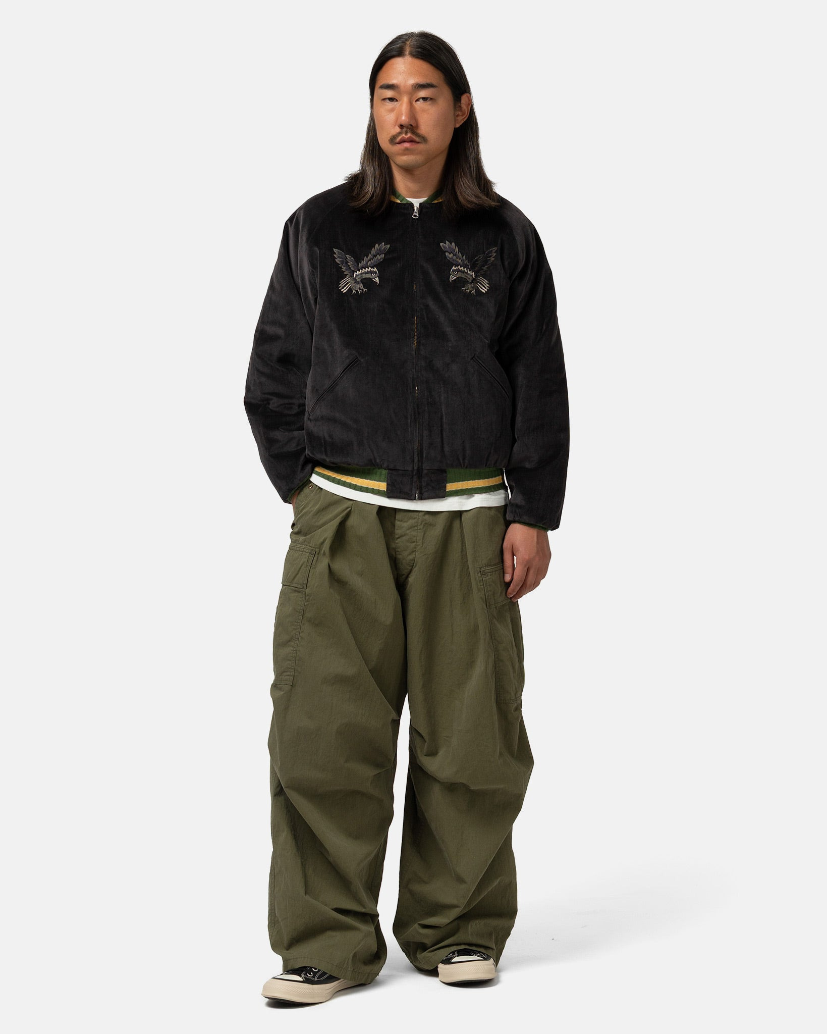 Velveteen Souvenir JKT (Raven&Skull) Black - 2