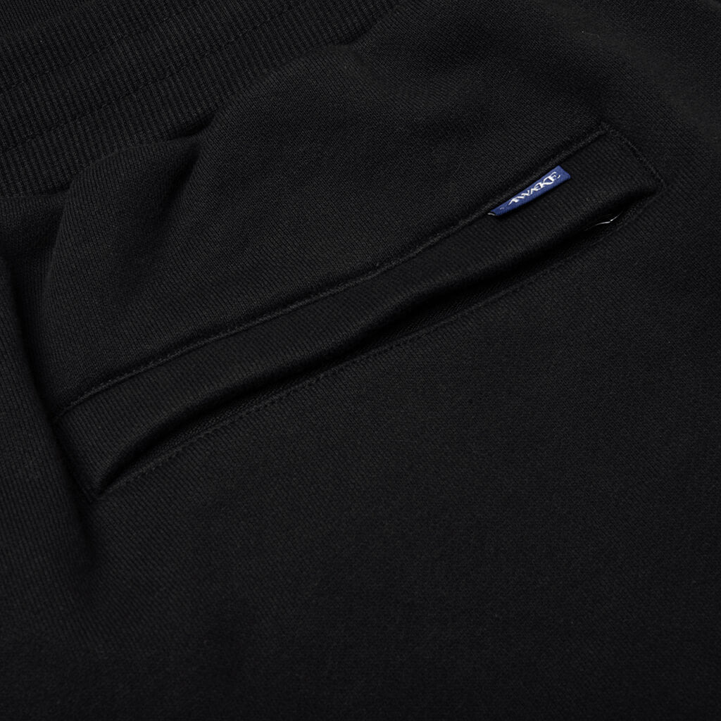 NEW YORK ARCH OPEN HEM SWEATPANTS - BLACK - 5