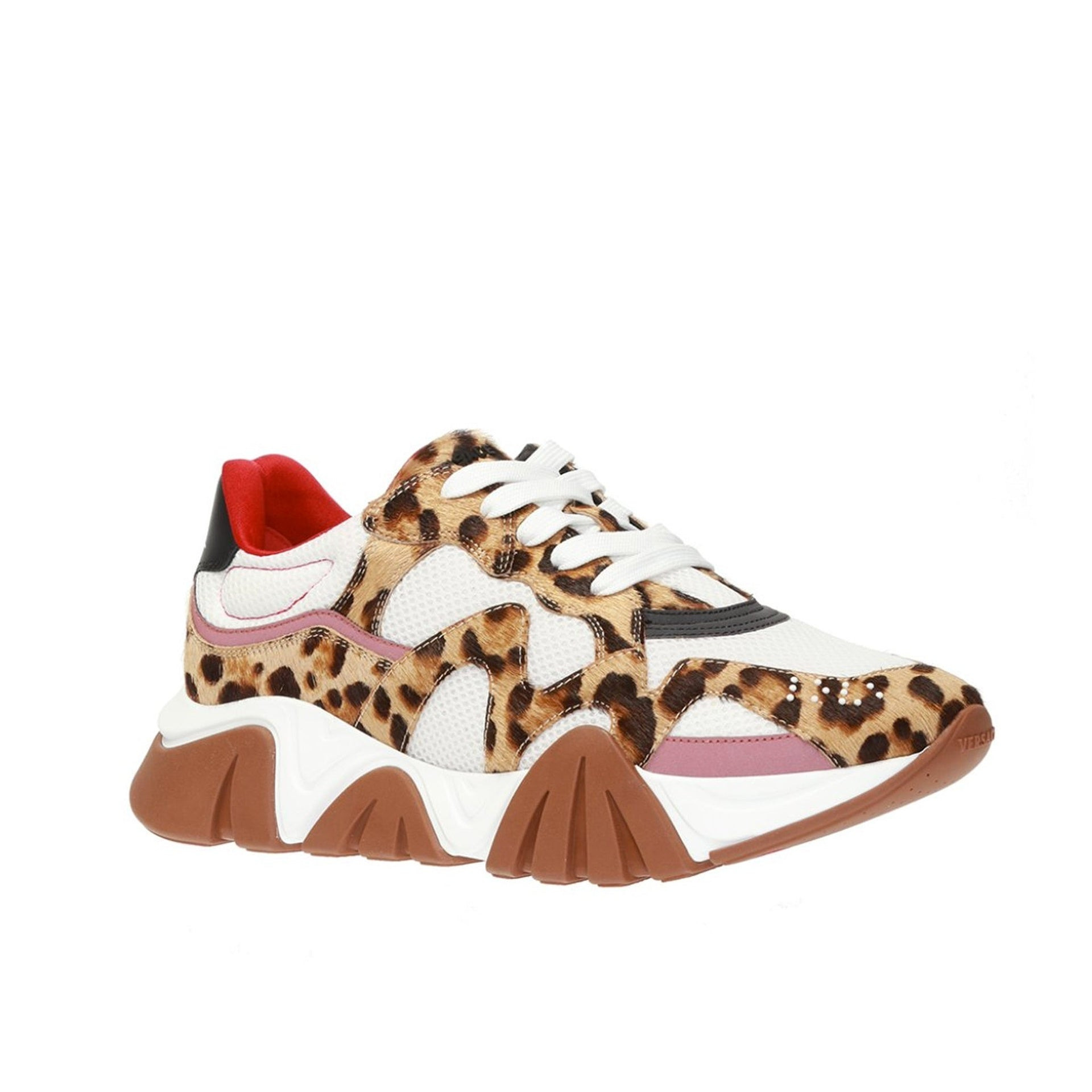 Versace Squalo Leopard Sneakers Men - 2