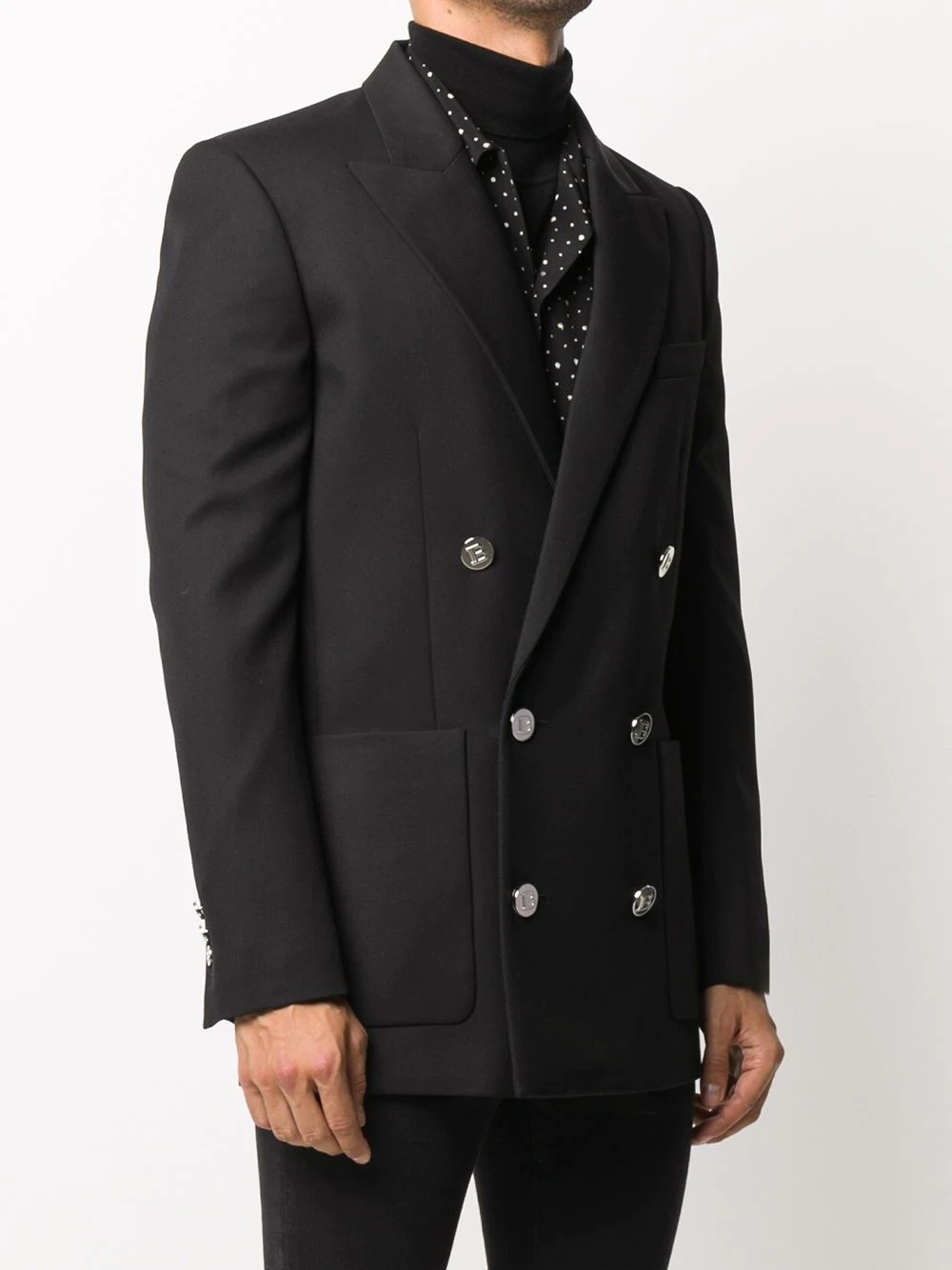 double-breasted blazer - 3