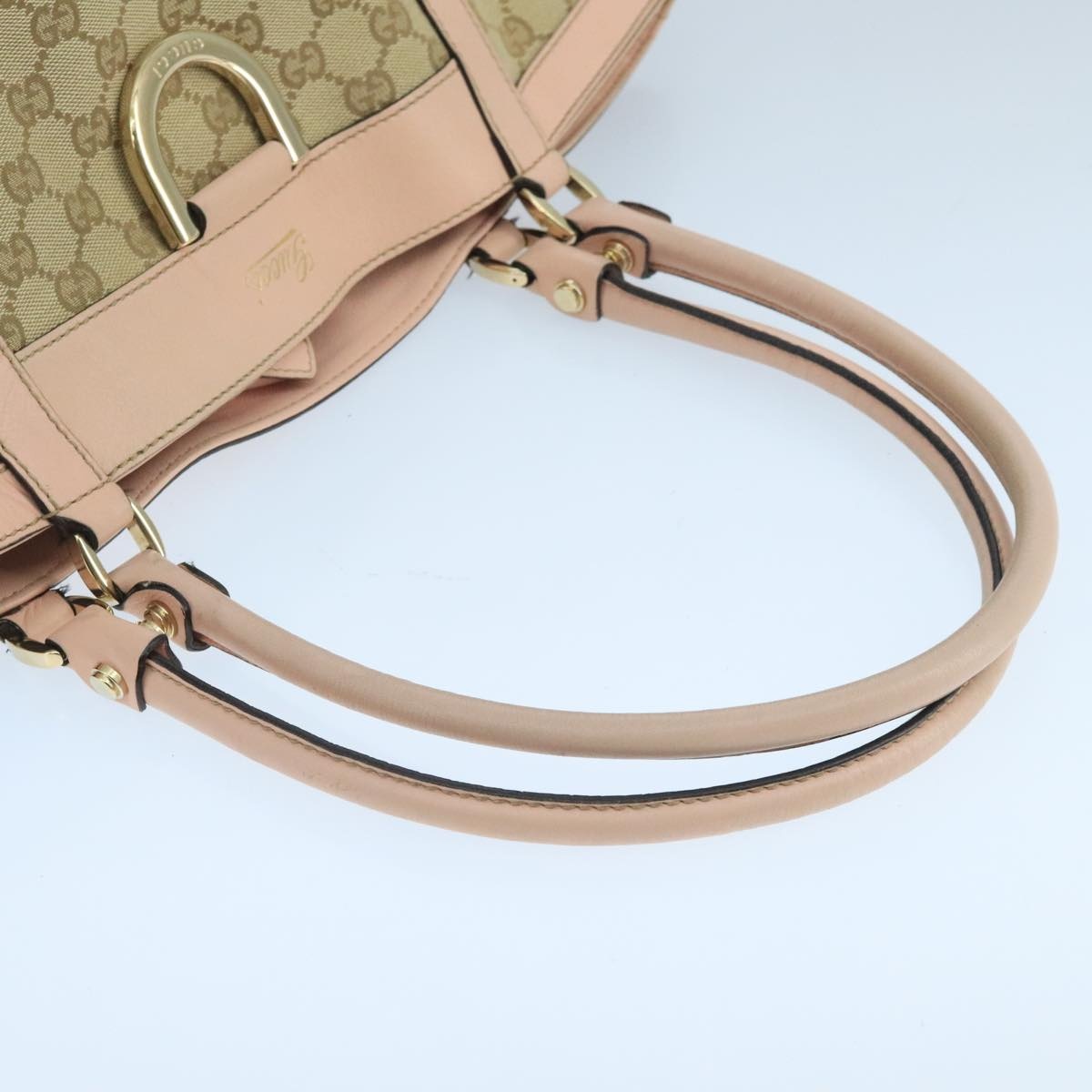 GUCCI GG Canvas Tote Bag Beige - 7