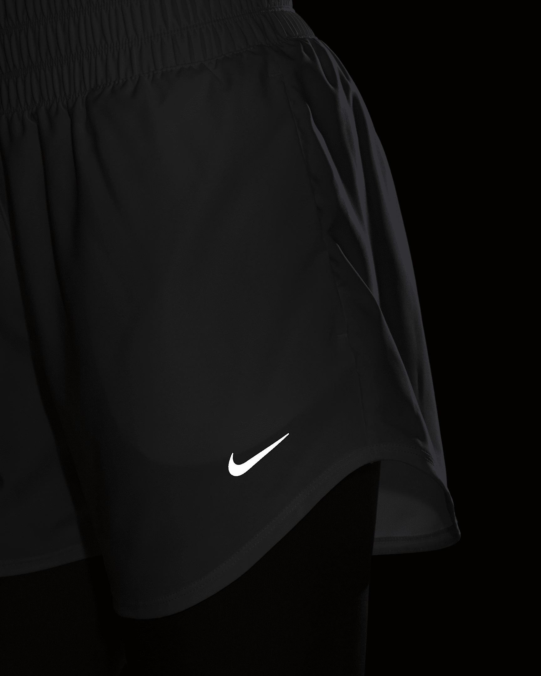 Nike One Women's Dri-FIT Ultra High-Waisted 3" Brief-Lined Shorts - 7