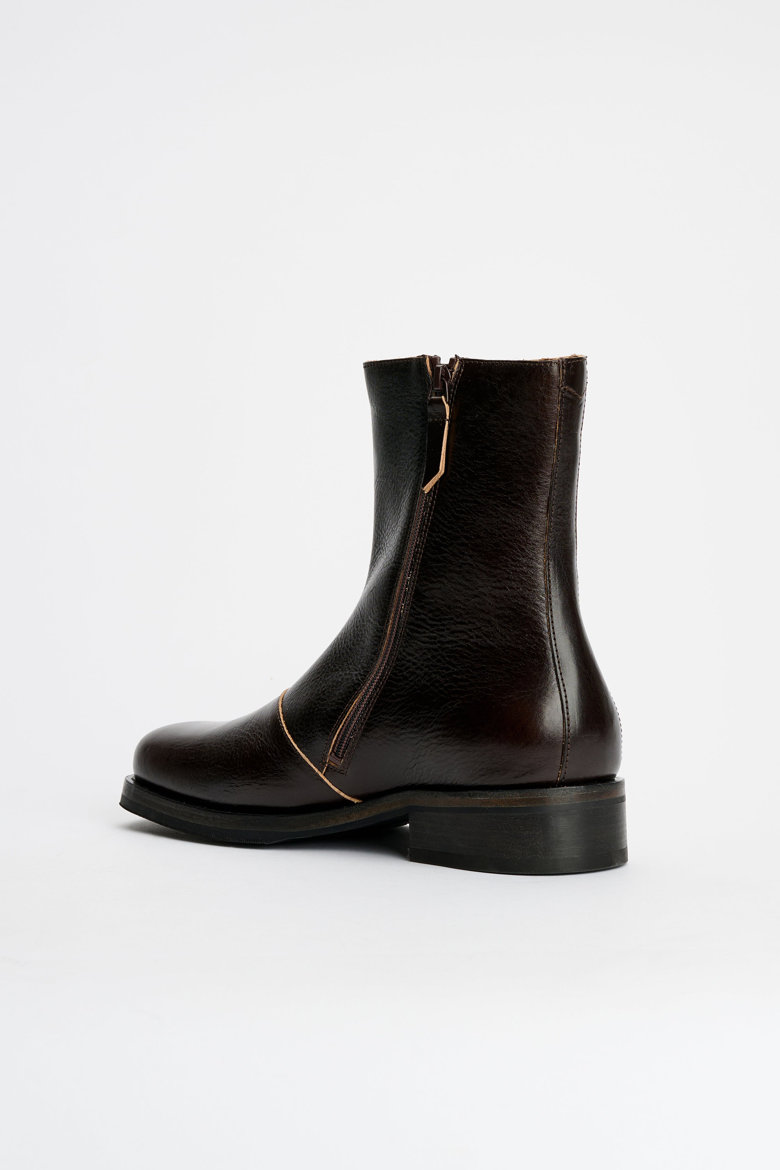 OUR LEGACY CAMION BOOT DEEP AMERICANO LEATHER - 2