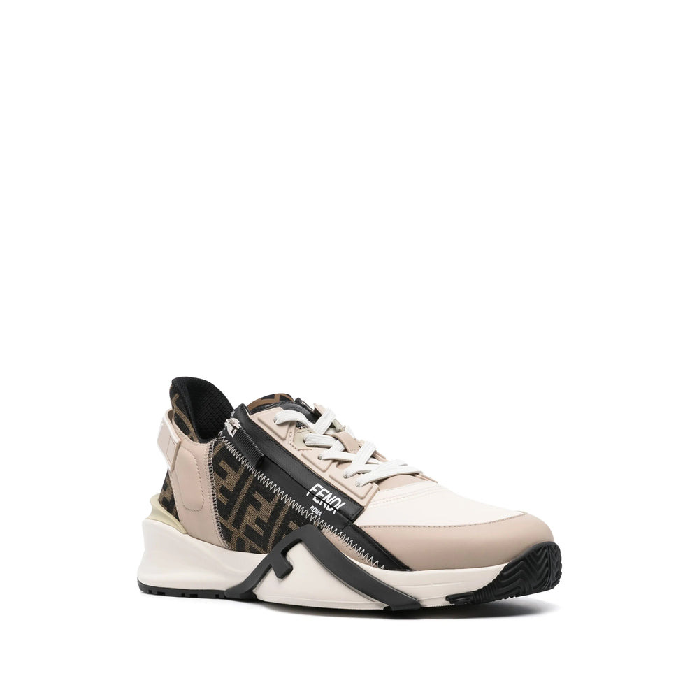 Fendi Neutrals Trainers - Low-Tops Men - 3