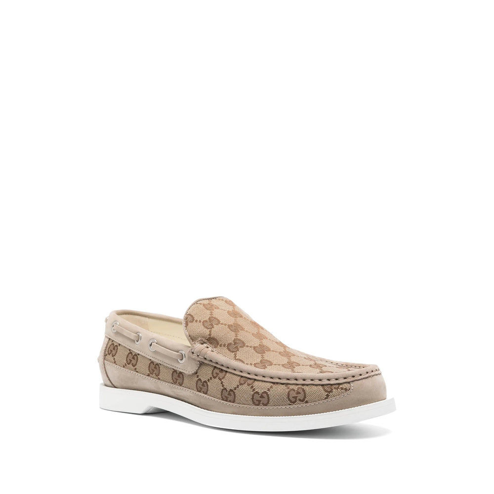Gucci Neutrals Boat Shoes Men - 5