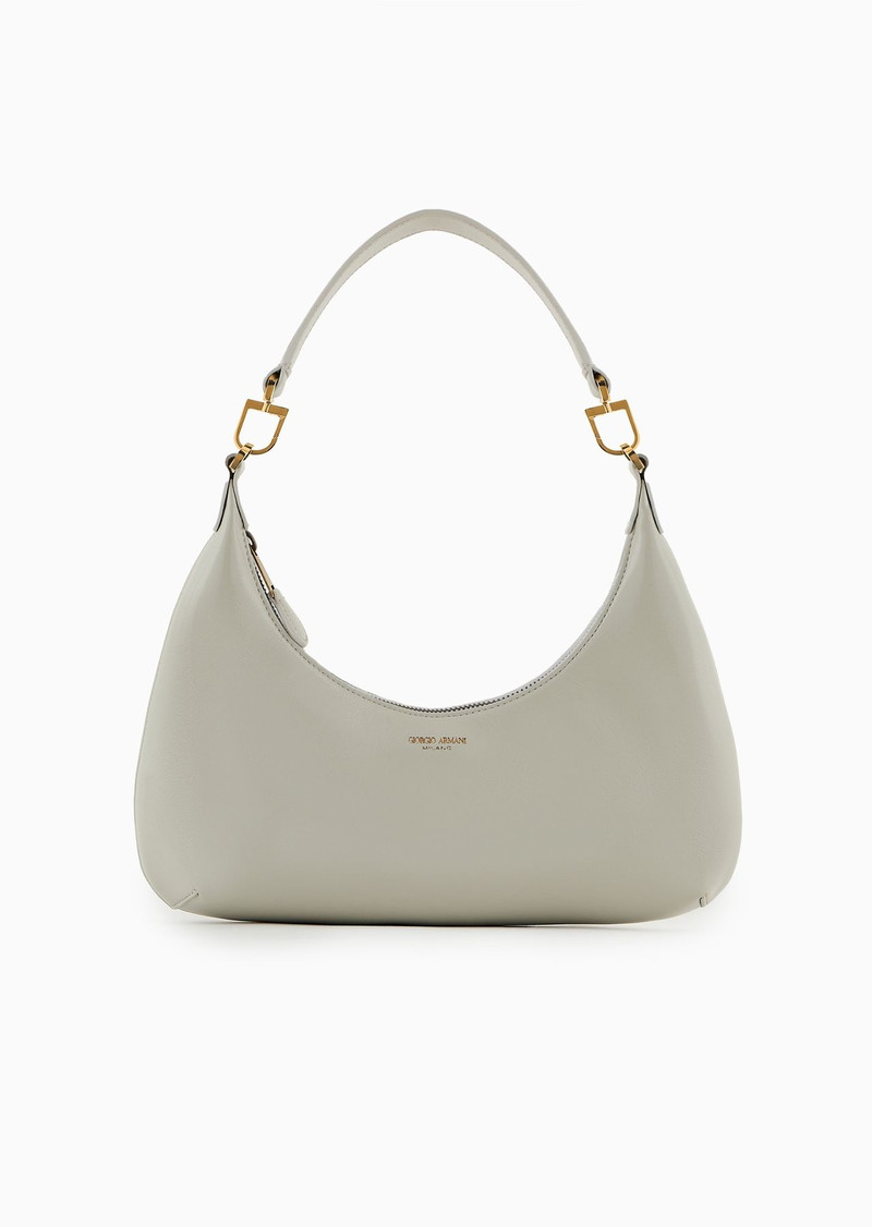 La Prima mini hobo bag in patent nappa leather 1