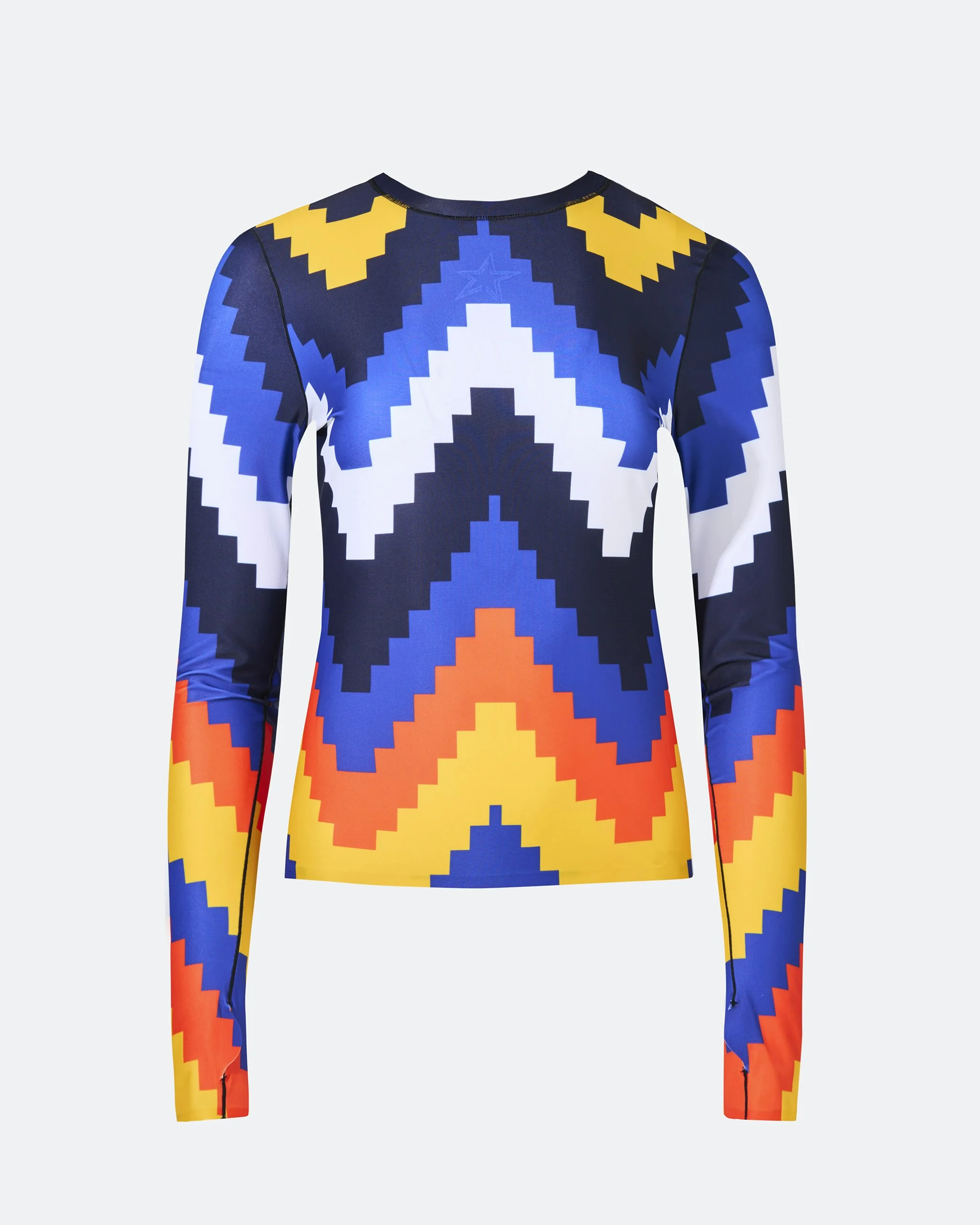 Chevron Compression Base Layer Top - 1