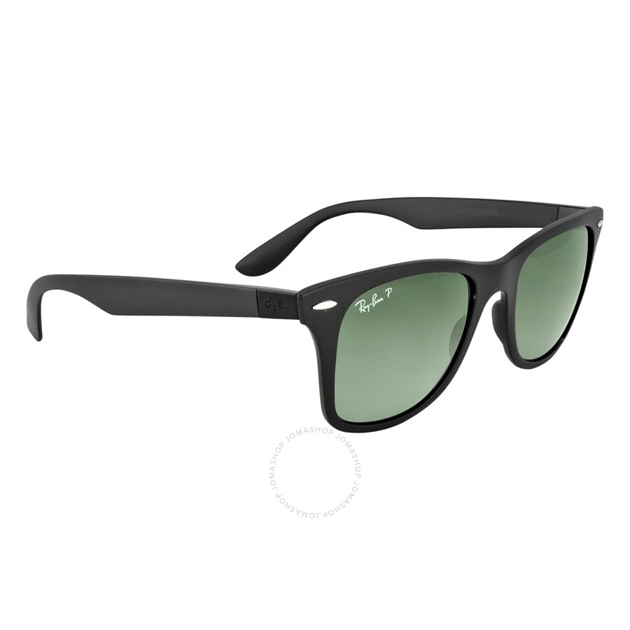 Ray Ban Wayfarer Liteforce Green Classic G-15 Square Men's Sunglasses RB4195 601S9A 52 - 2
