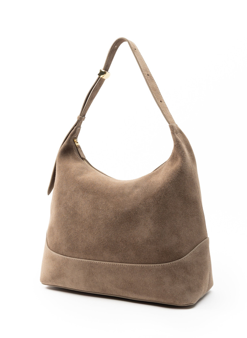 Elleme Loop Large Suede Taupe outlook