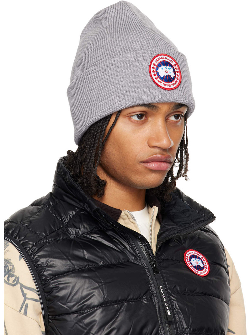 Canada Goose Gray Arctic Beanie outlook