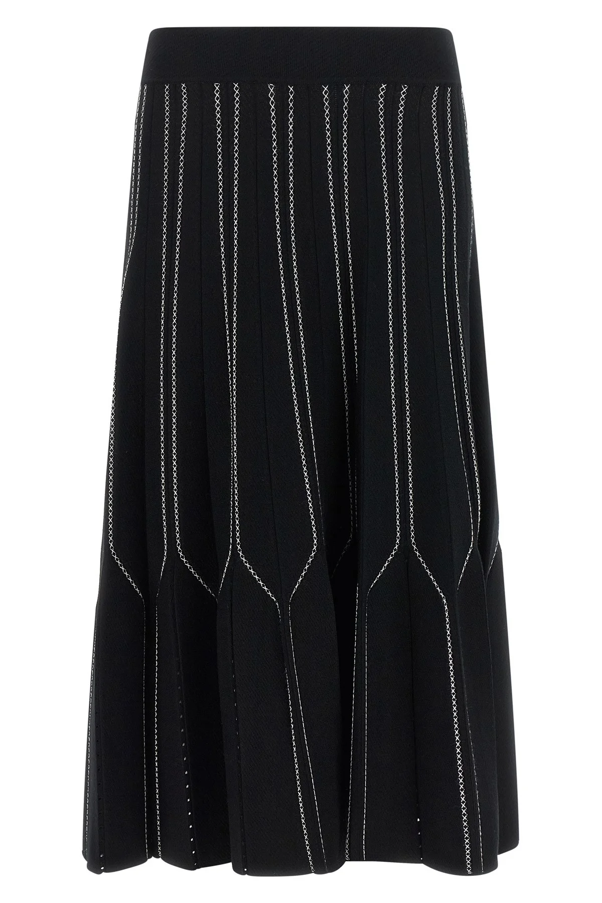Origami Knit Skirt - 1