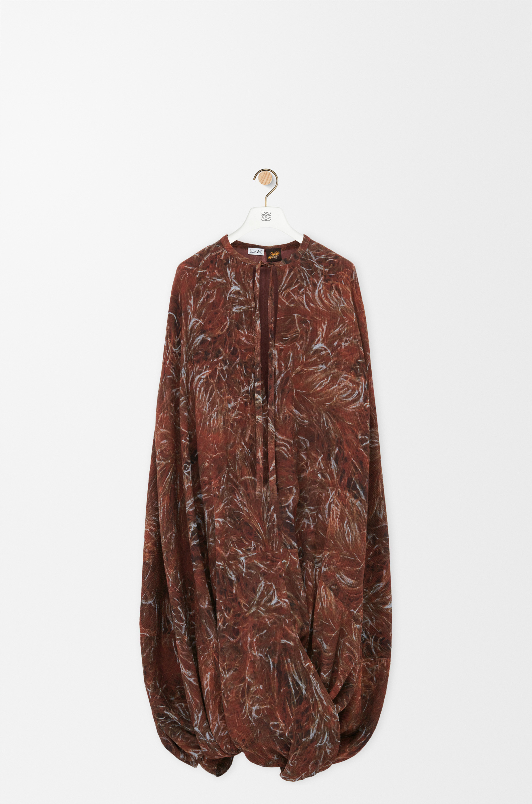 Dress in cotton and silk - 1
