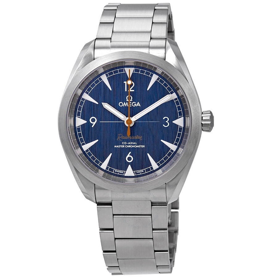 Omega Seamaster Railmaster Automatic Chronometer Blue Dial Men's Watch 220.10.40.20.03.001 - 1