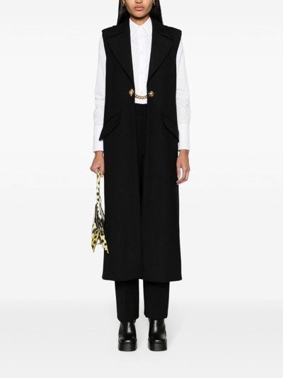 Moschino chain-link open-front waistcoat outlook