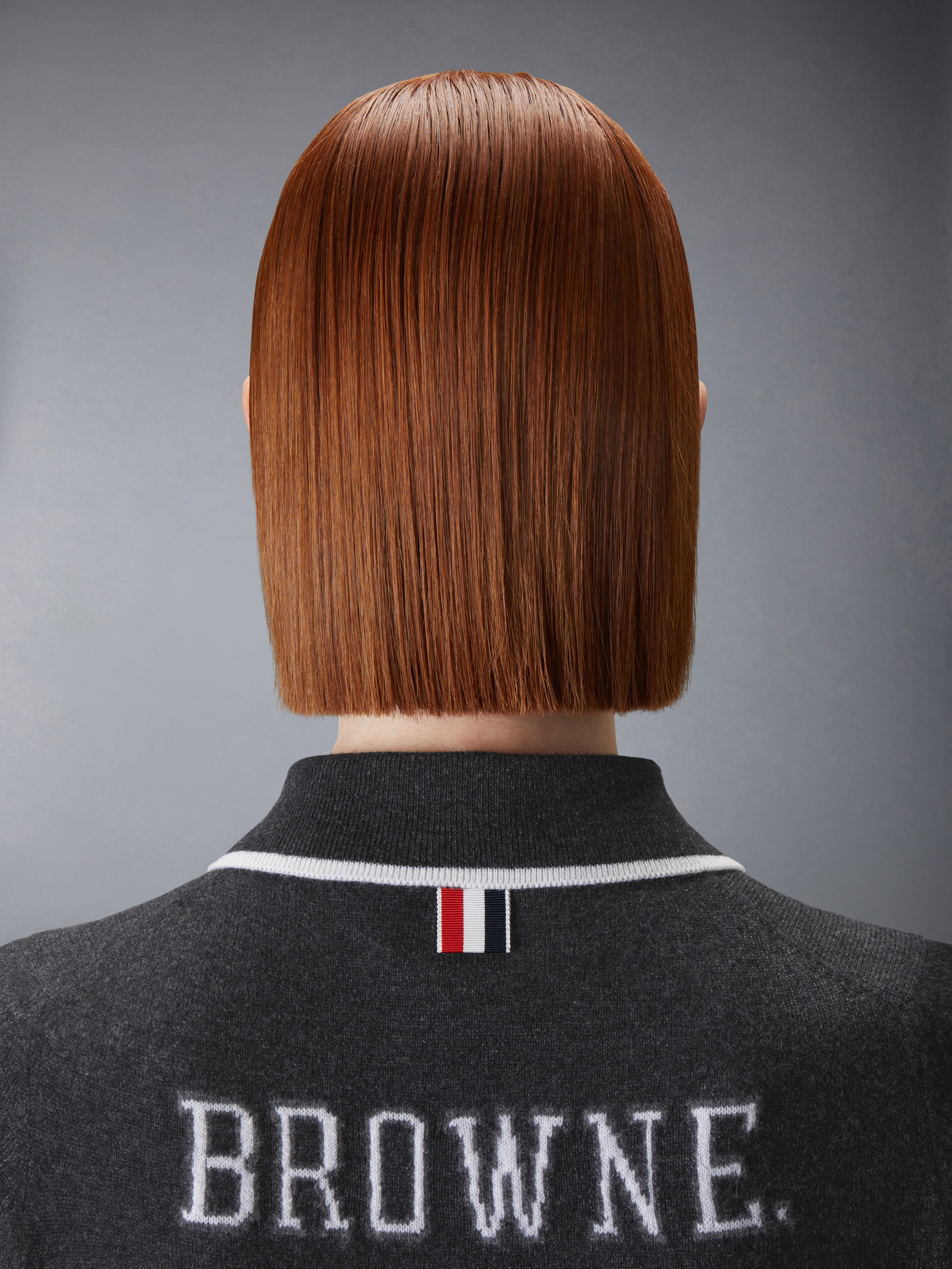 BROWNE 65 JERSEY INTARSIA CASHMERE POLO - 6