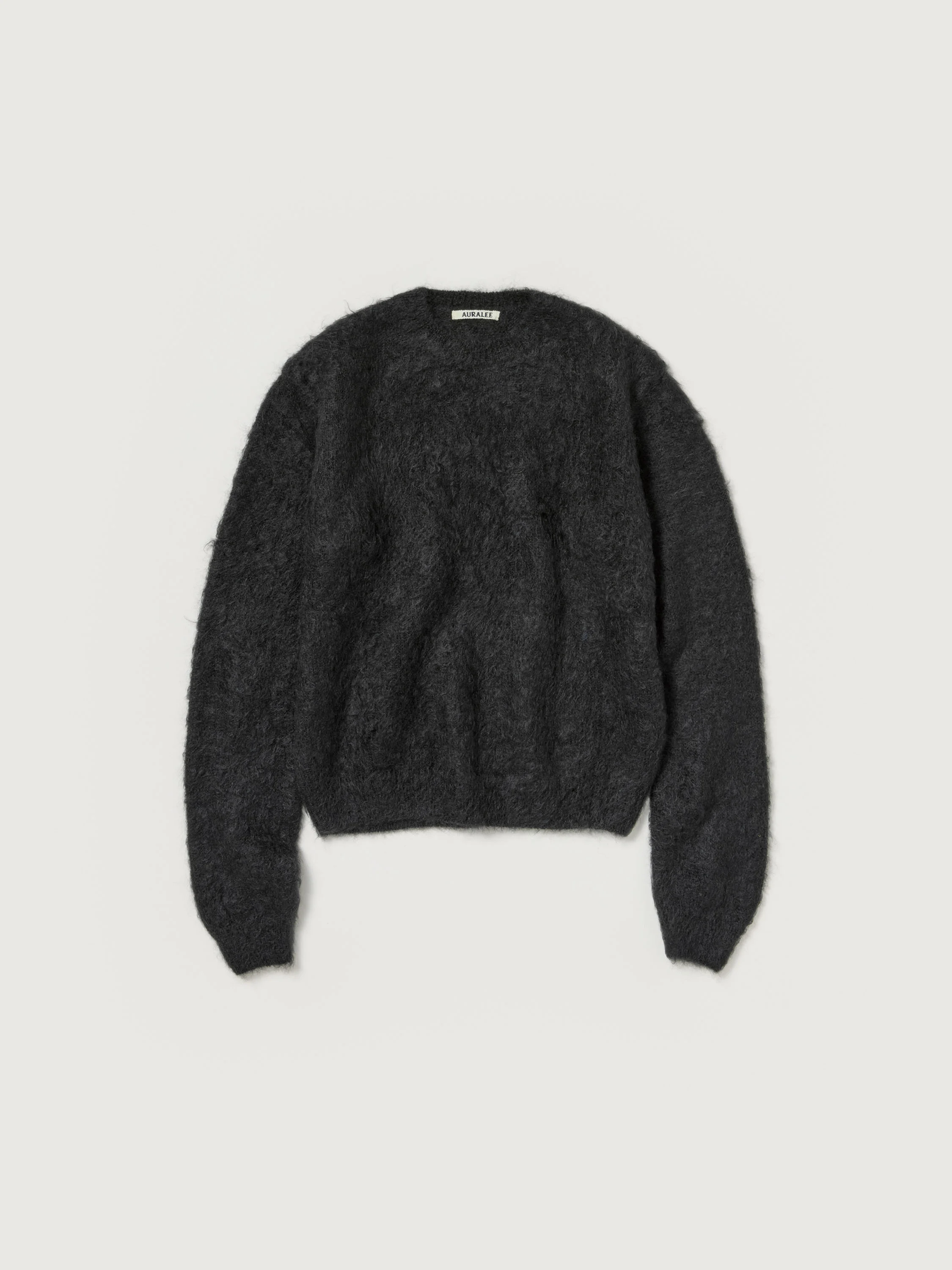 BRUSHED SUPER KID MOHAIR KNIT P/O - 1