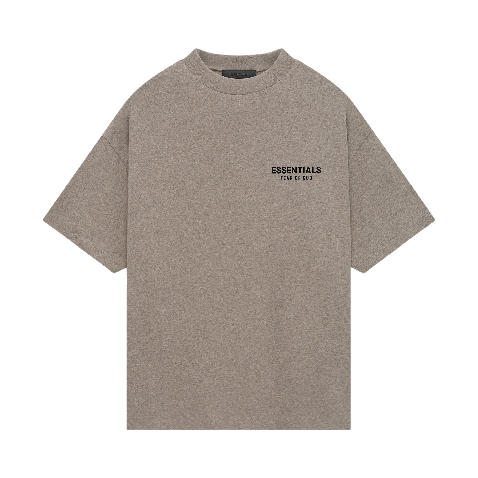 Fear of God Essentials Jersey Crewneck Tee 'Heather Grey' - 1
