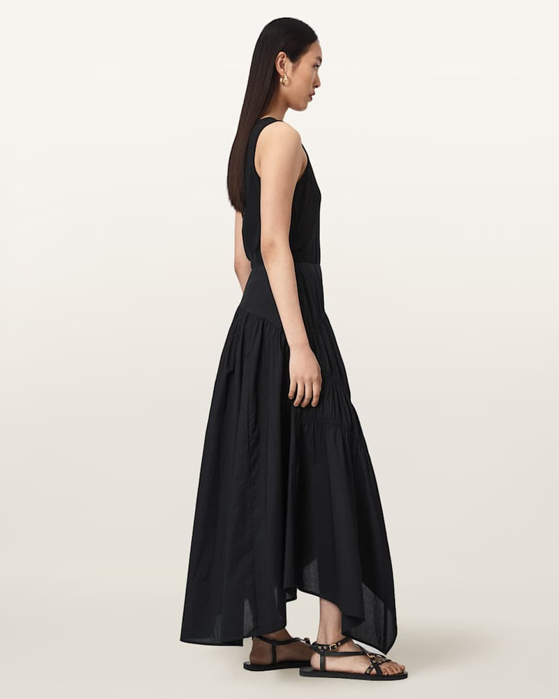 NURIA GATHERED MAXI SKIRT 5