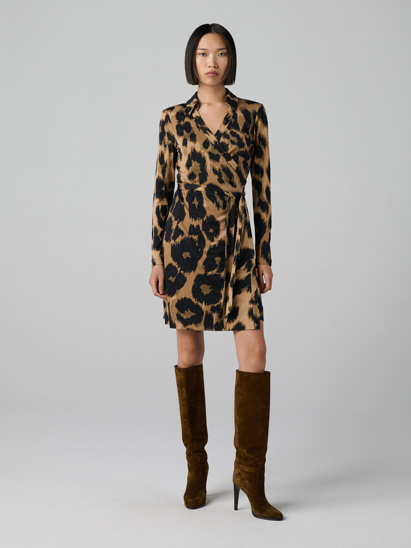 Jeanne Silk Jersey Wrap Dress 1