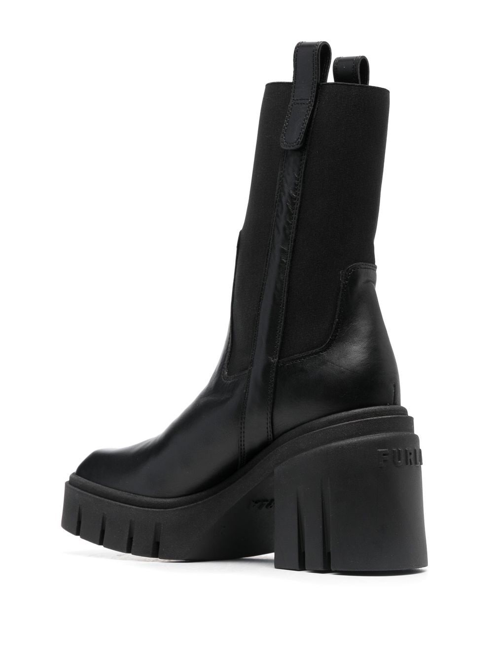ridged 95mm block-heel boots - 3
