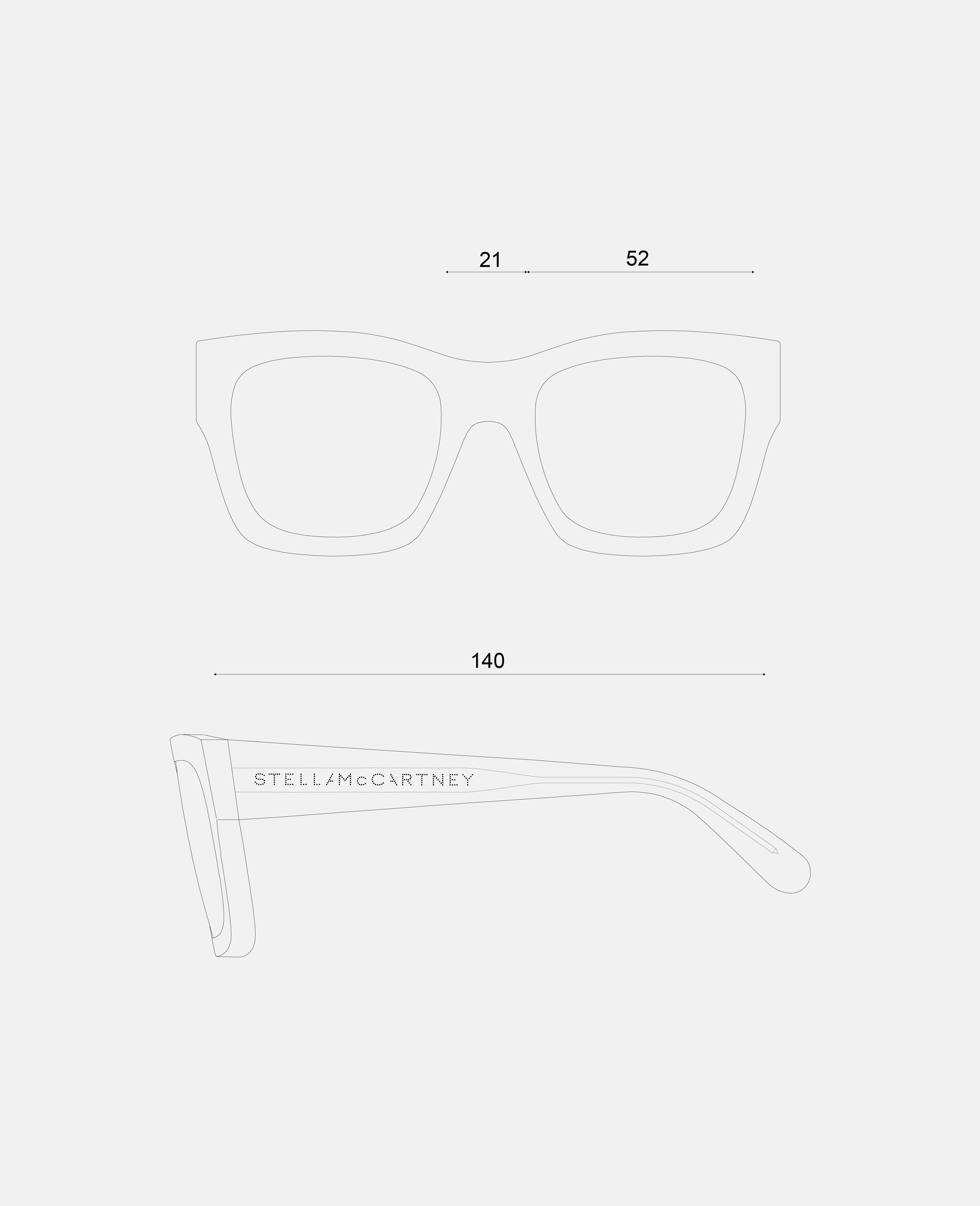 Logo Square Sunglasses - 5