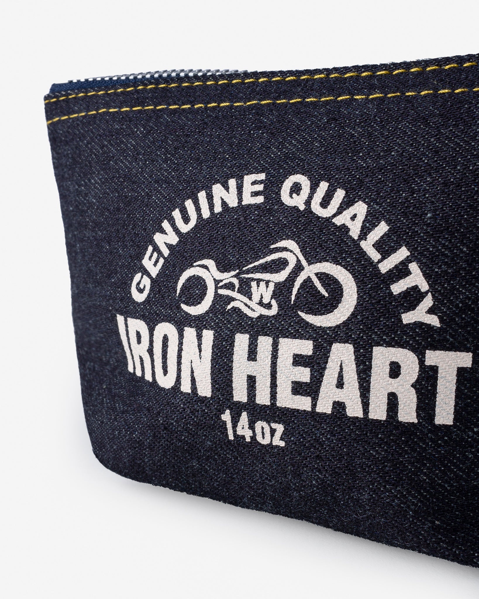 IHG-108 14oz Selvedge Denim Zip-Up Pouch - 2