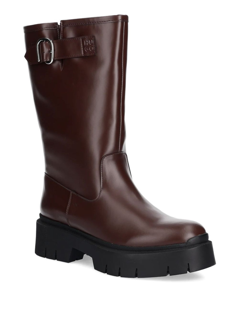 HUGO buckle-detail biker boots outlook