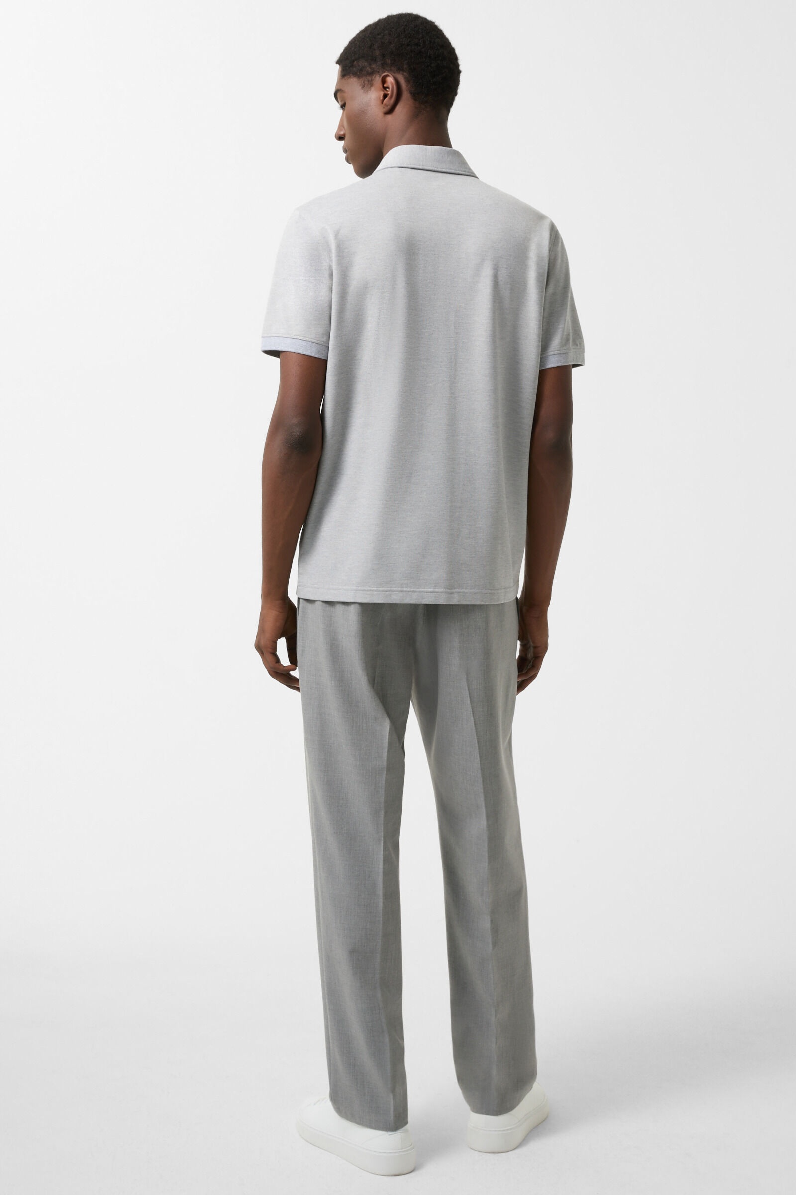 Timo Polo shirt in Light gray - 2