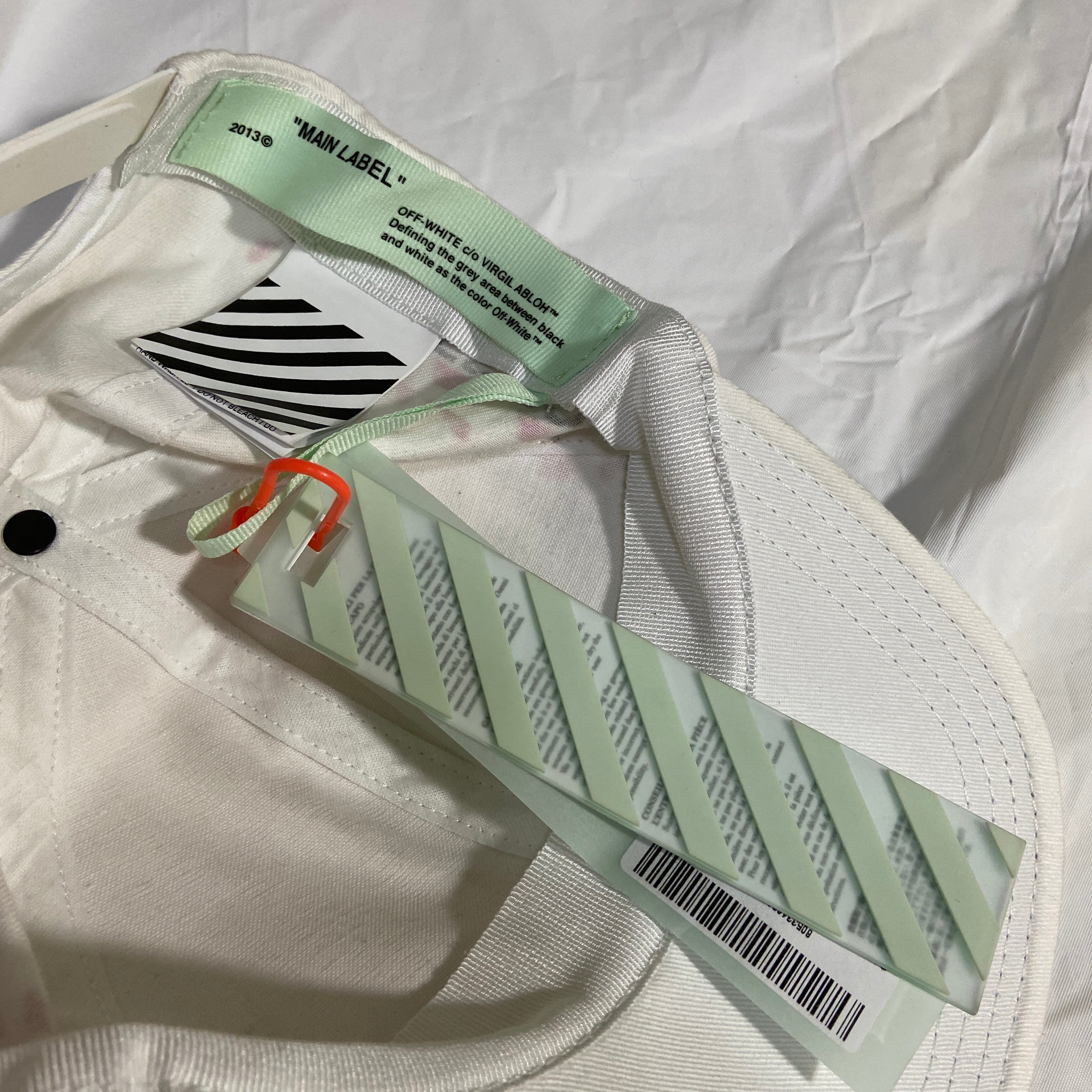 Off-White “Impressionism” stripe hat - 9