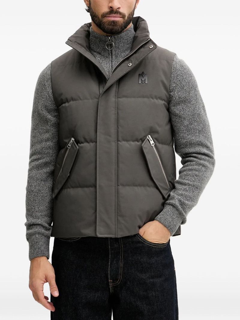 Joseph funnel-neck gilet 1