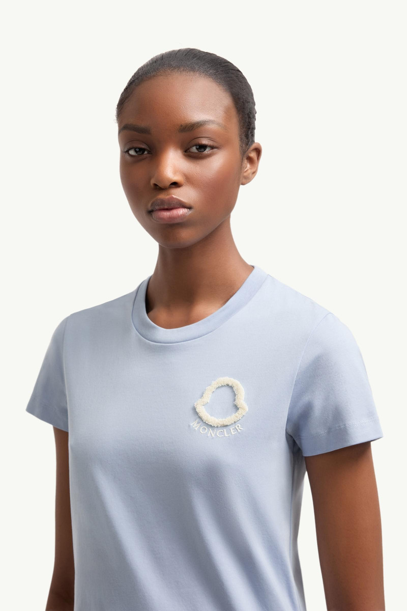 Embroidered Logo Cotton T-Shirt 3