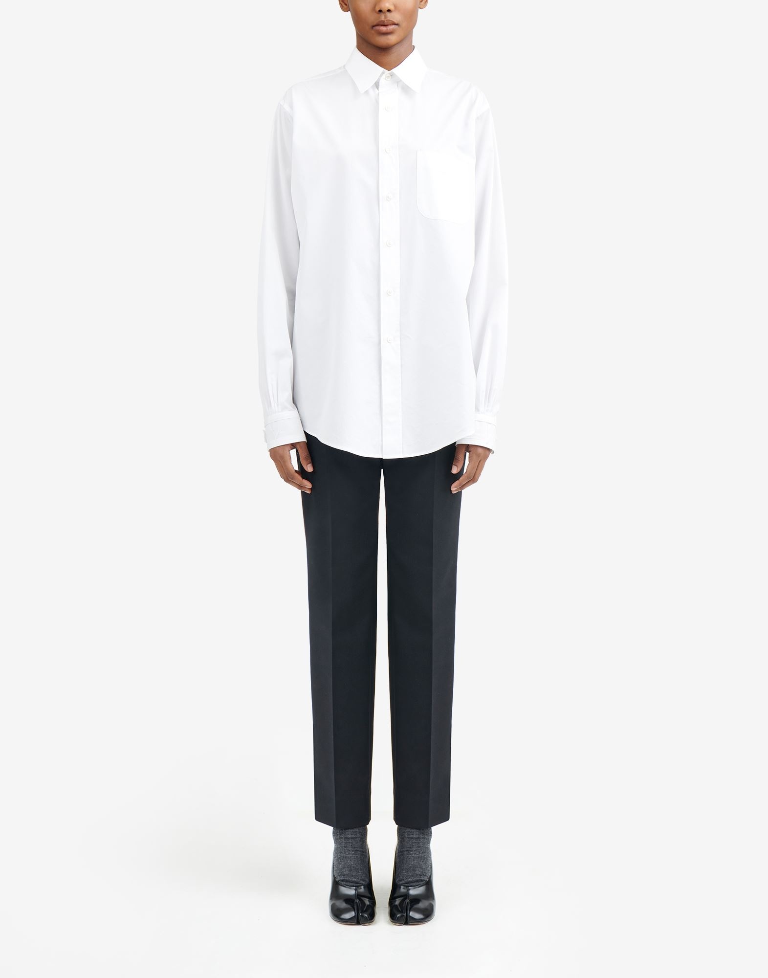 Décortiqué organic cotton poplin shirt - 2