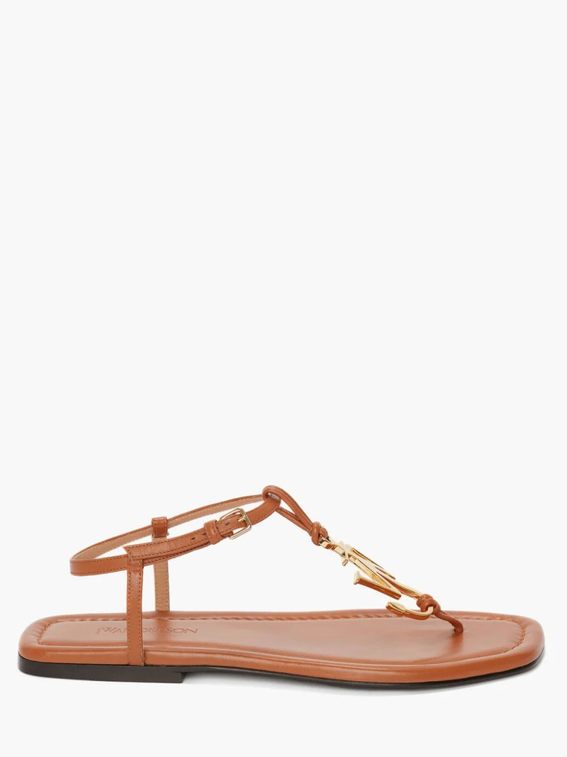 WOMEN'S LOGO FLAT SANDAL 1