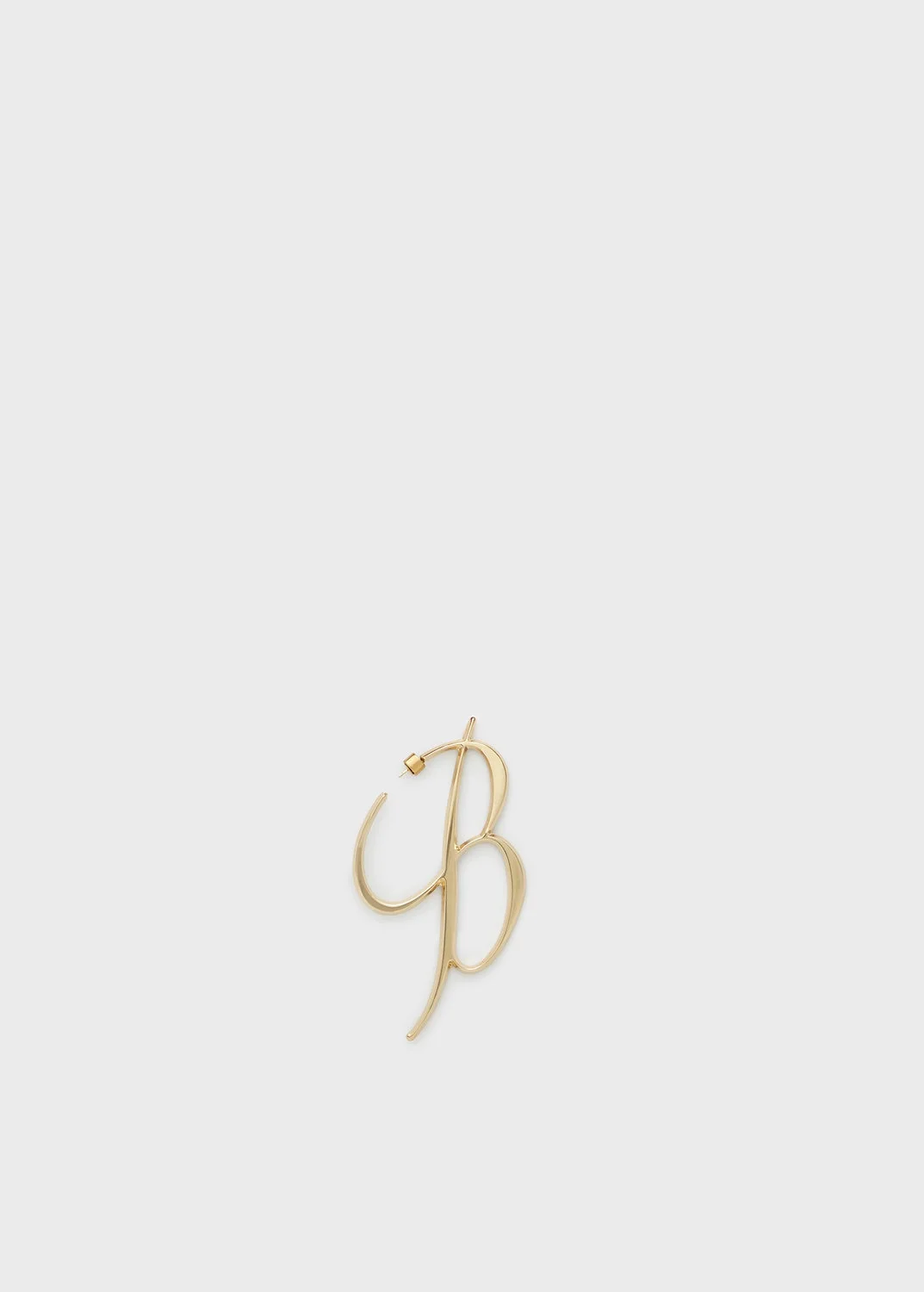 B MONOGRAM EARRING - 1