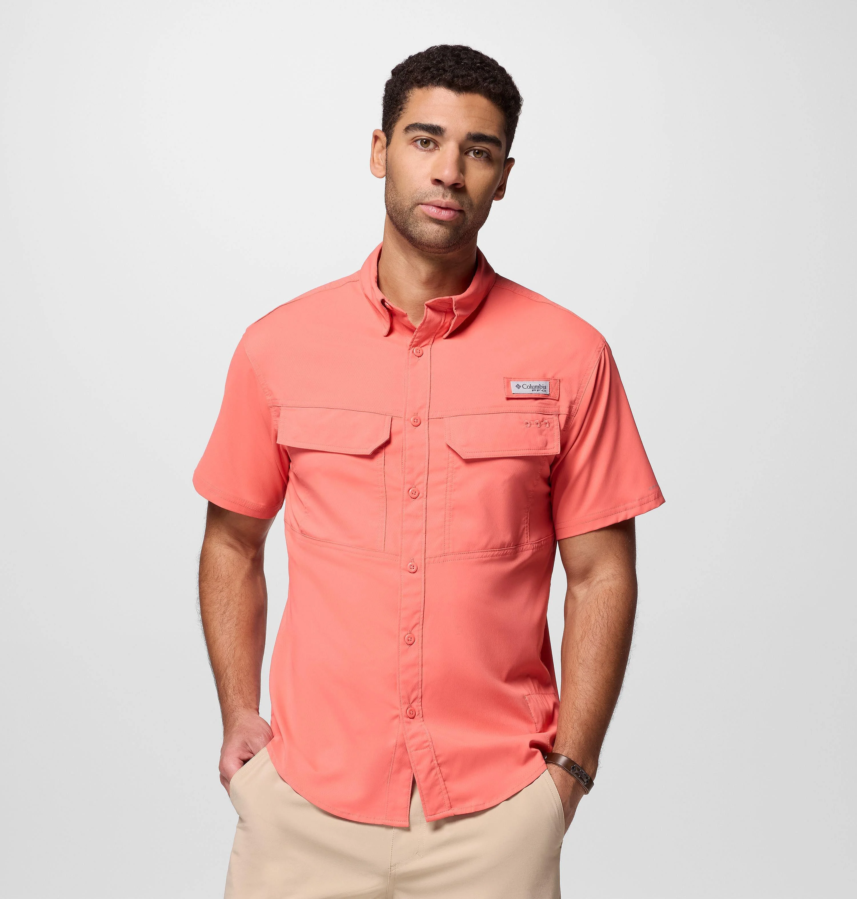Men's PFG Skiff Guide II Short Sleeve Shirt - 1