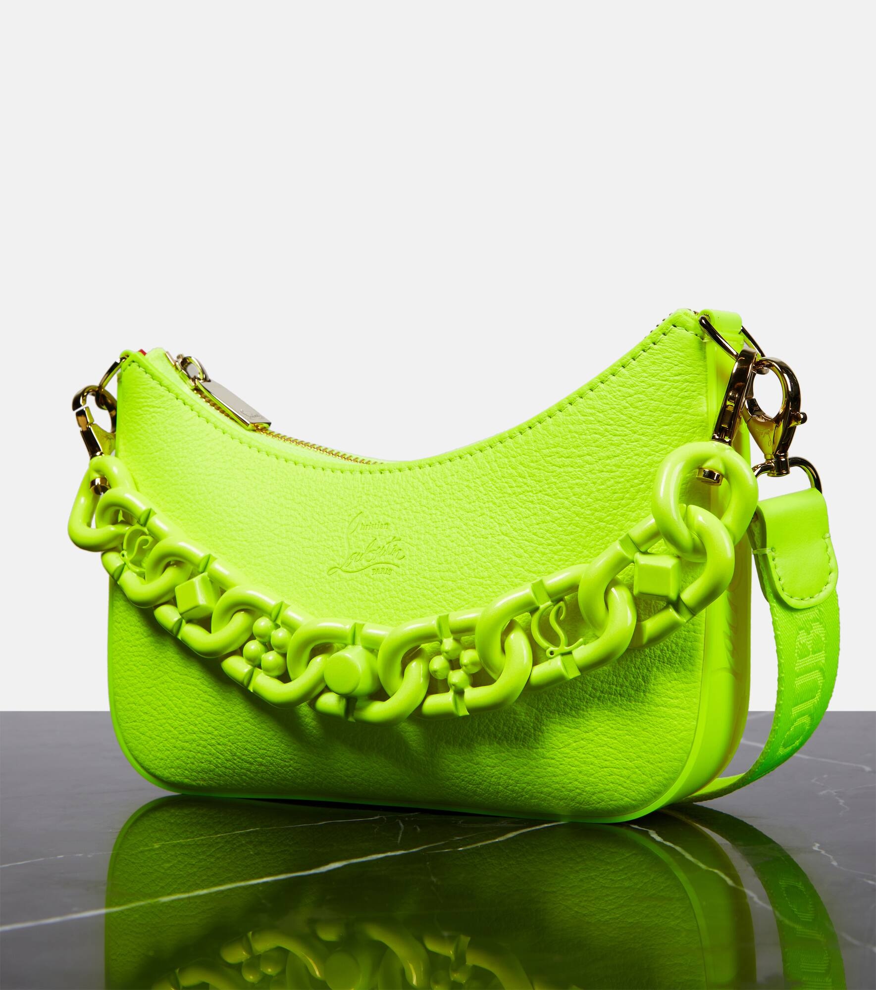 Loubila Chain Mini leather shoulder bag - 6