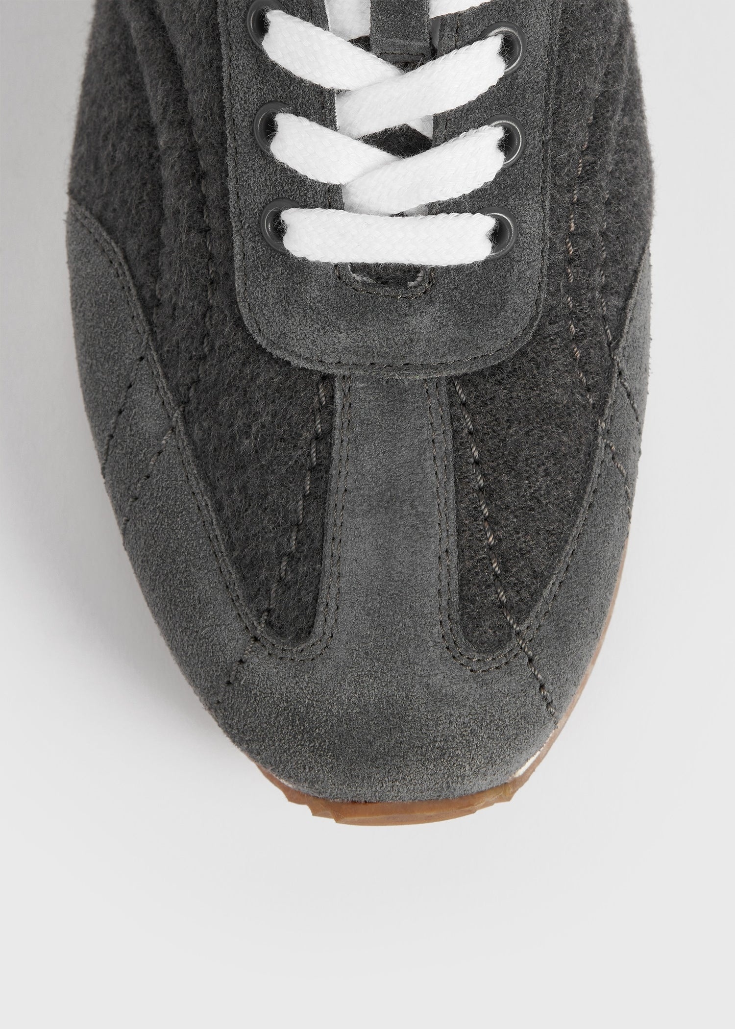 Sport sneakers dark grey melange - 5