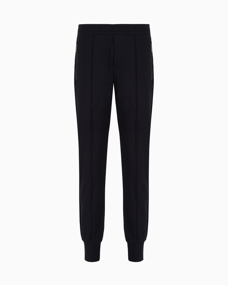 Ponte-di-Roma fabric joggers 1